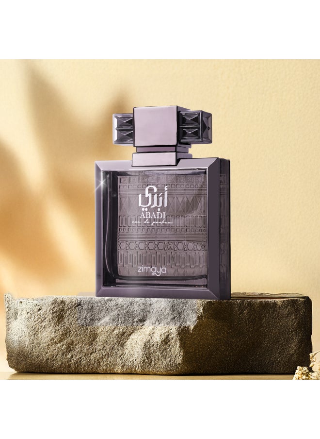 Zimaya Abadi Saga Eau de Parfum for Men, 100ml