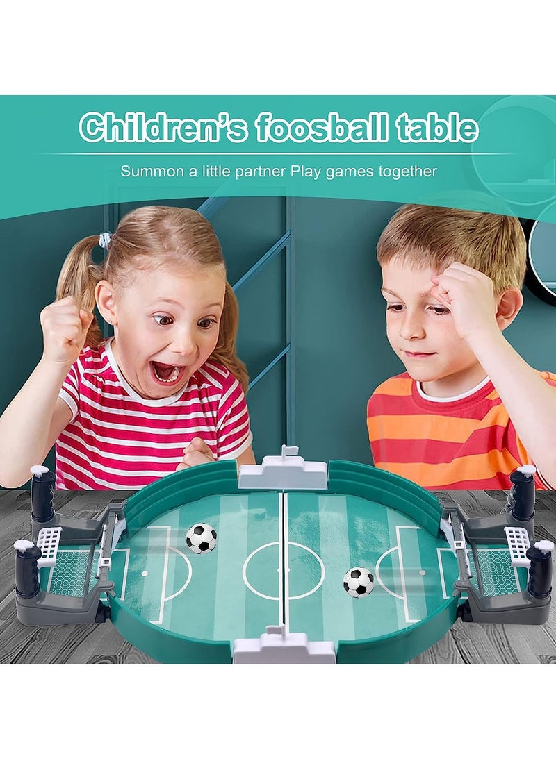 Mini Table Soccer Game Table Top Football Game Mini Tabletop Football Mini Tabletop Soccer Game Desktop Interactive Soccer Game Toy for Kids Adults Birthday Party World Cup Gift