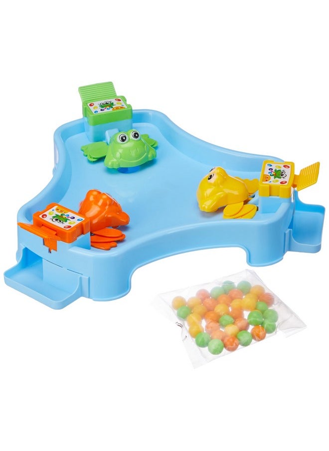 Toy Zone Frog Eat Beans Game-3 Players|Eat The Beans|Hungry Frog Game for Kids|Multiplayer Games|Game for 3 Players|Board Game