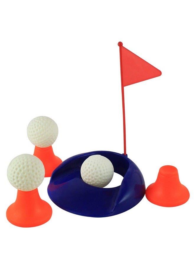 EKTA Golf Set Single Indoor Fun Game for Kids Yellow