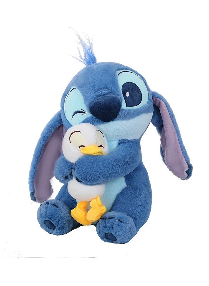 Stitch Huggable Duck Star Chicks plush toy for best friends, Valentine's Day gift, birthday, 30CM tall Stitch Figure