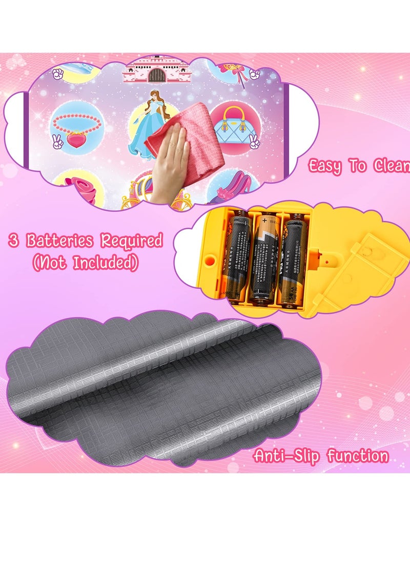 Dance Mat Toy, Piano Mat for Kids, Music Play Mat with 5 Challenge Modes, Birthday Gift for Children Ages 3-12