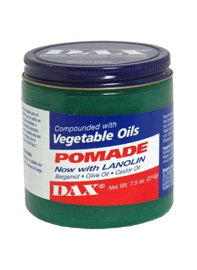 Dax Pomade Compounded With Vegetable Oils, 7.5-Ounce Jars (Pack of 6)