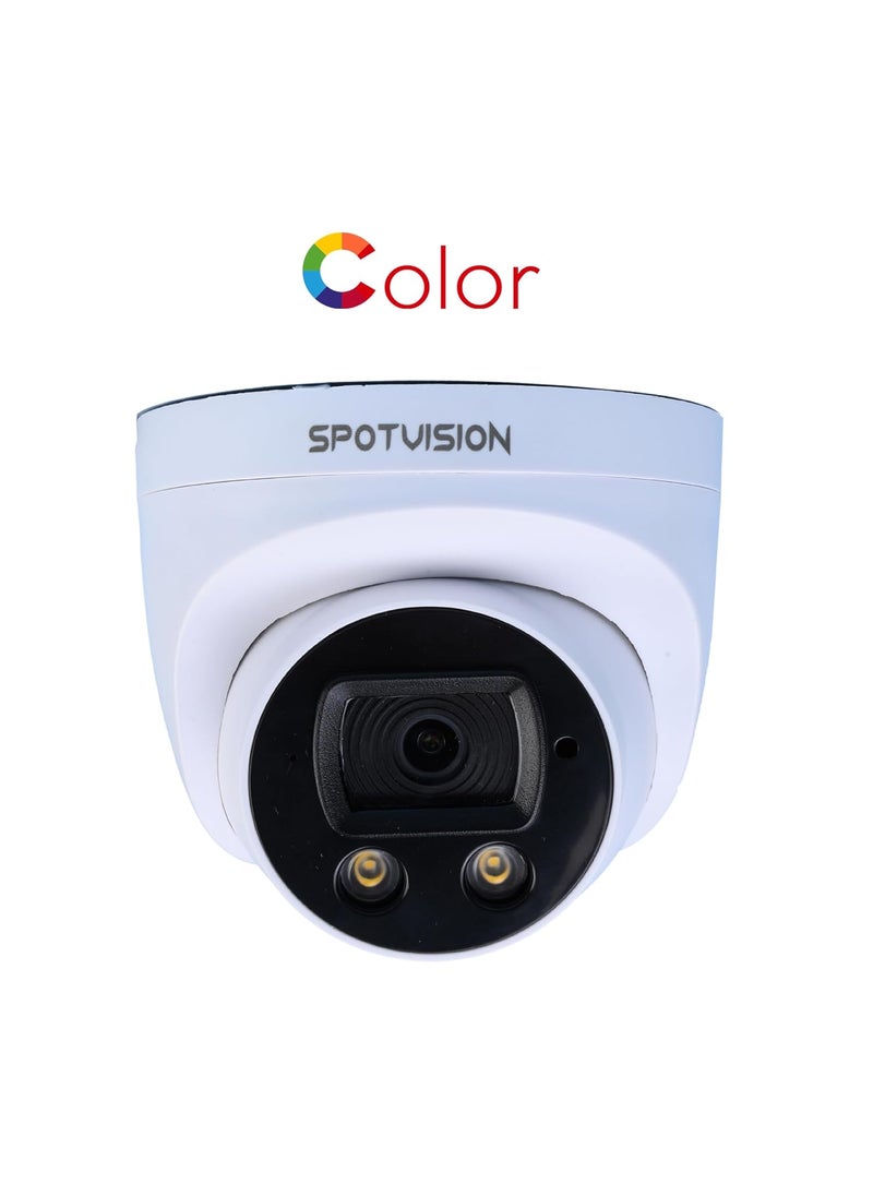 SPOTVISION StarLight Technology 24 MP Color Night Vision Dome CameraCLH05