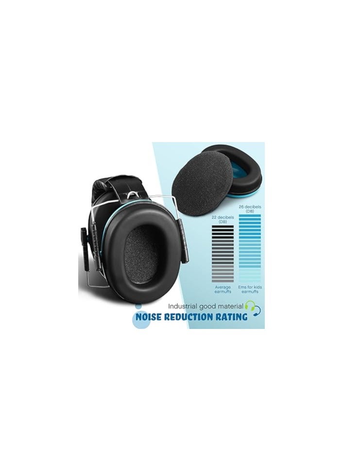 Kids Ear Protection Noise Canceling Headphone, 2 Pcs Adjustable Hearing Protection , Kids Toddler, Adjustable, for Most Occasions, Such as Concerts, Airplanes, Music Events, Cinemas