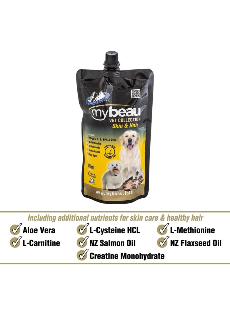 palamountains mybeau vet collection skin&hair wet food 300ml