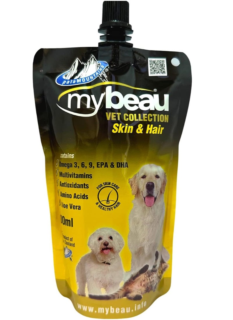 palamountains mybeau vet collection skin&hair wet food 300ml