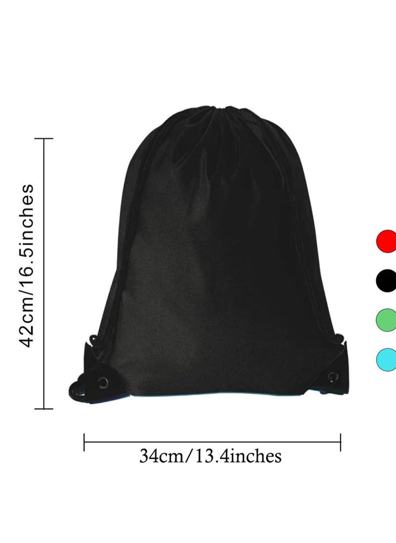 24 Pack Drawstring Bags Drawstring Backpack Cinch Bag String Bags Dancing Bag Fashion Dance Bag Drawstring Gym Bag for Beach Hiking Bags Sequin Backpack Group Activity Kids Party