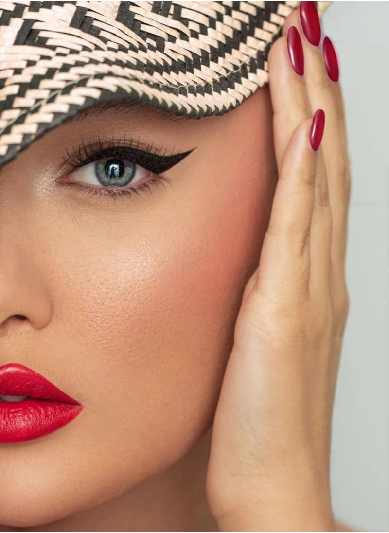 Glor Eyeliner – Smudge-Proof, Vegan, and Water-Resistant for Precise Eye Looks +  Glor Face & Eye Hydration Primer