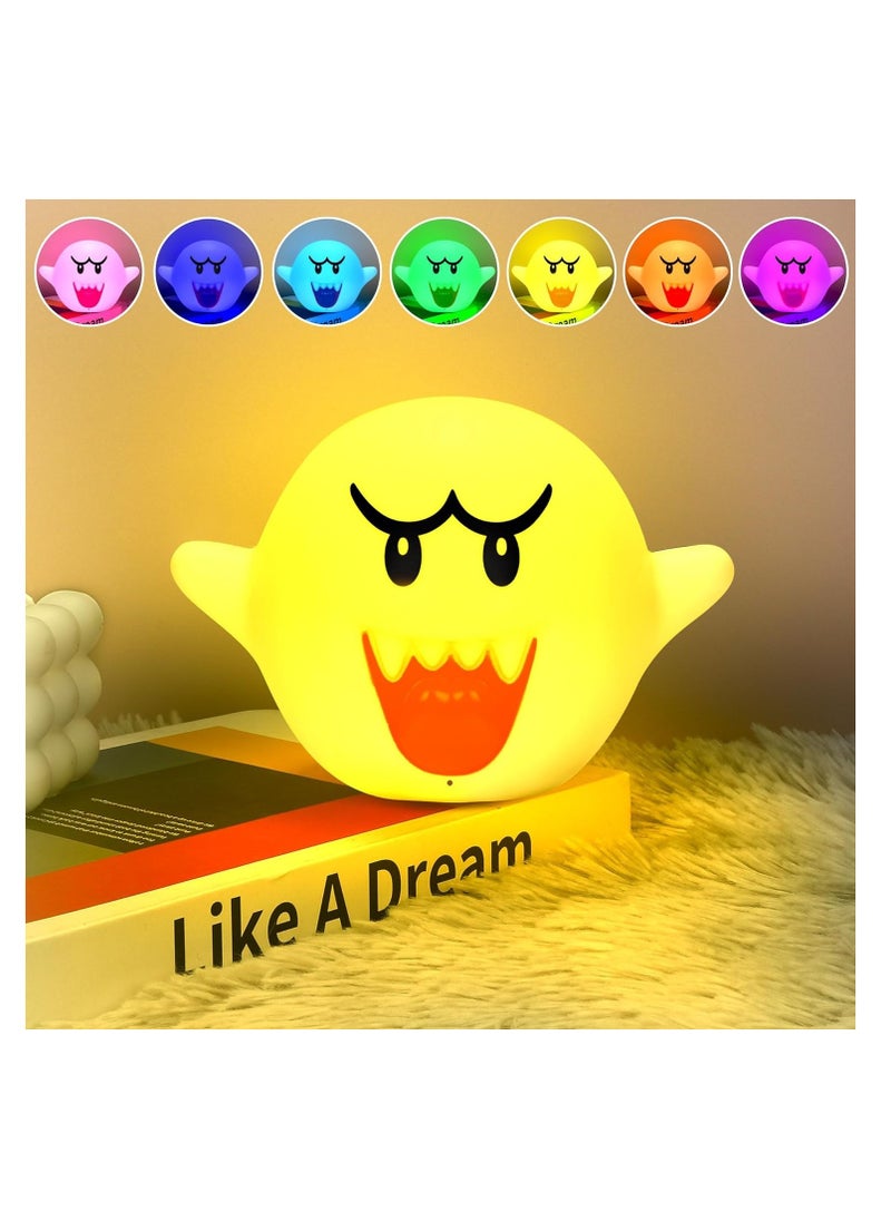 3D Night Light For Kids - 7 Color Illusion Sound-Controlled Change With Music - Usb Rechargeable Led Desk Lamp For Kids Room - Cute Birthday Gifts Bedroom Decoration