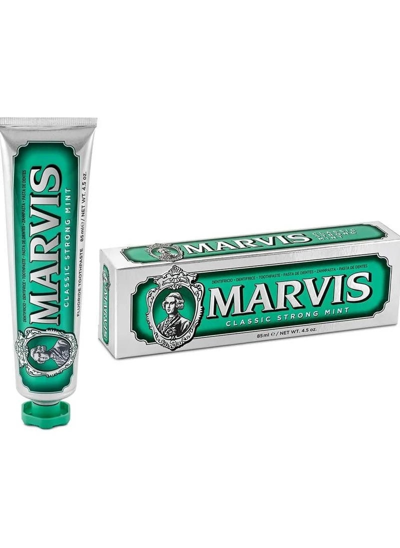 Marvis Classic Strong Mint Toothpaste 85ml