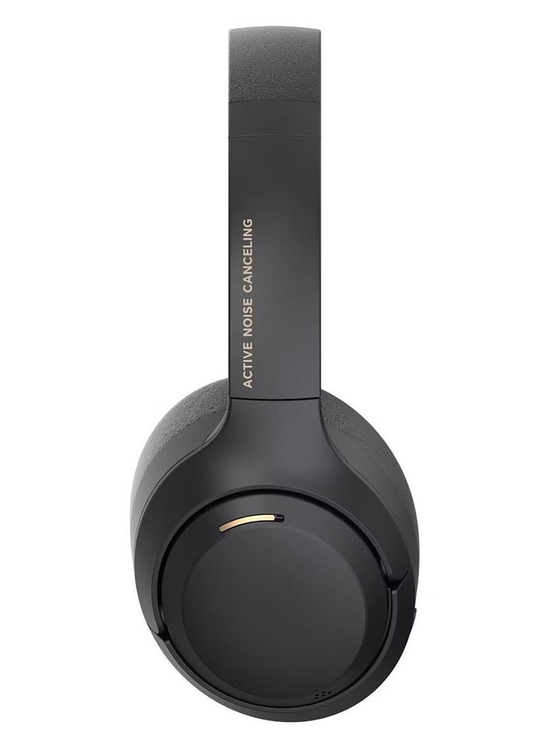 Choice Headphone Pro, Active Noise cancelling, Wireless Over-Ear Bluetooth Headset, 80H Long Battery Life, Hi-Res Audio Certified, Black