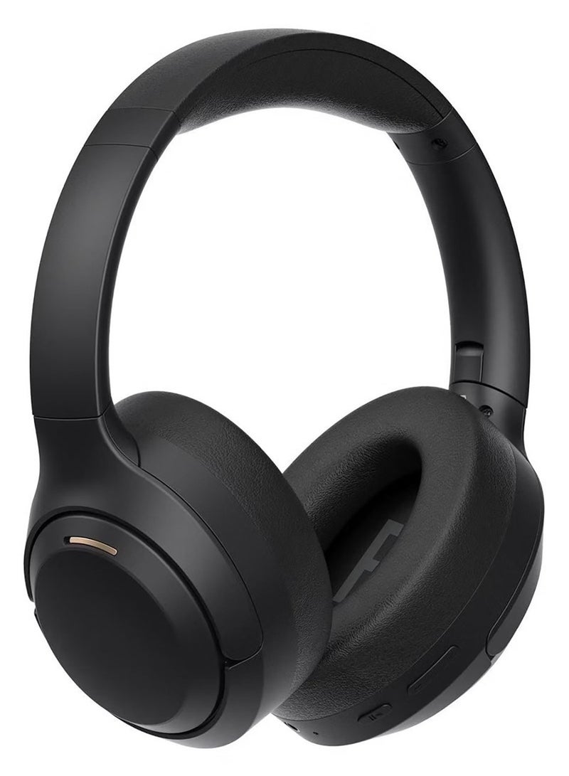 Choice Headphone Pro, Active Noise cancelling, Wireless Over-Ear Bluetooth Headset, 80H Long Battery Life, Hi-Res Audio Certified, Black