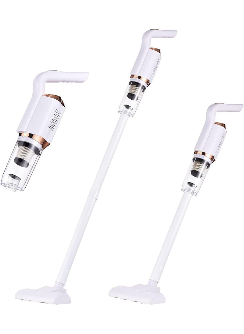 HIRVAX Portable Cordless Handheld Vacuum Cleaner Cleaning Supplies Essential Wireless Vacuum Cleaner Allinone Machine Lazy Mop Dust Collecting Cup with Floor Brush Connecting
