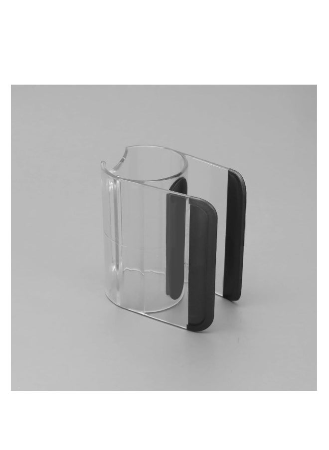 Attachment Clip Holder, Compatible with Dyson V6 V7 V8 V10 V11 V12 V15 Vacuum Cleaner Storage Rack Bracket Organizer Accessories, Unique Transparent Design, Luxurious and Delicate (2PCS)