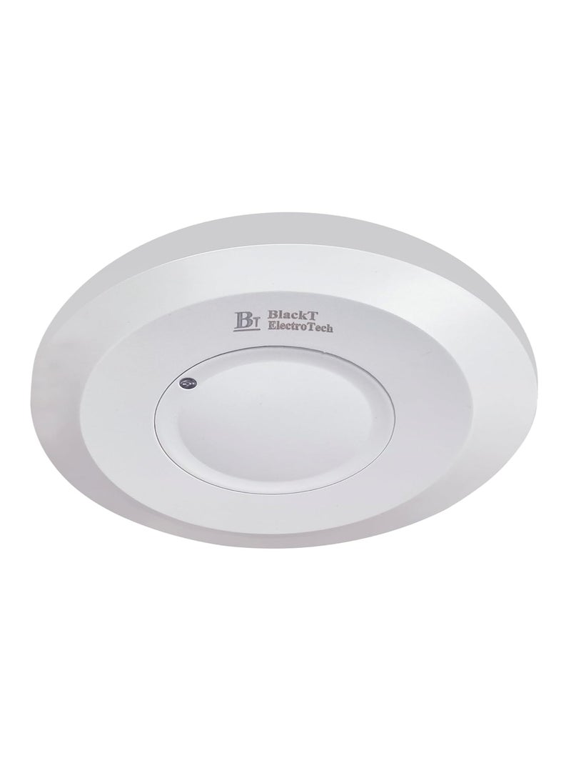 Blackt Electrotech Microwave Radar Sensor Switch Ceiling Mounted Occupancy Motion Detector for Automatic Lighting Control Slim Size