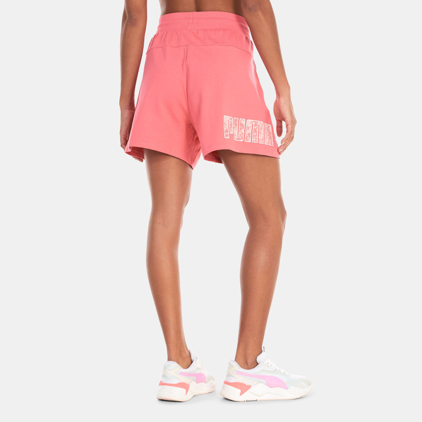 Women's POWER Colourblock Summer High Waist Shorts