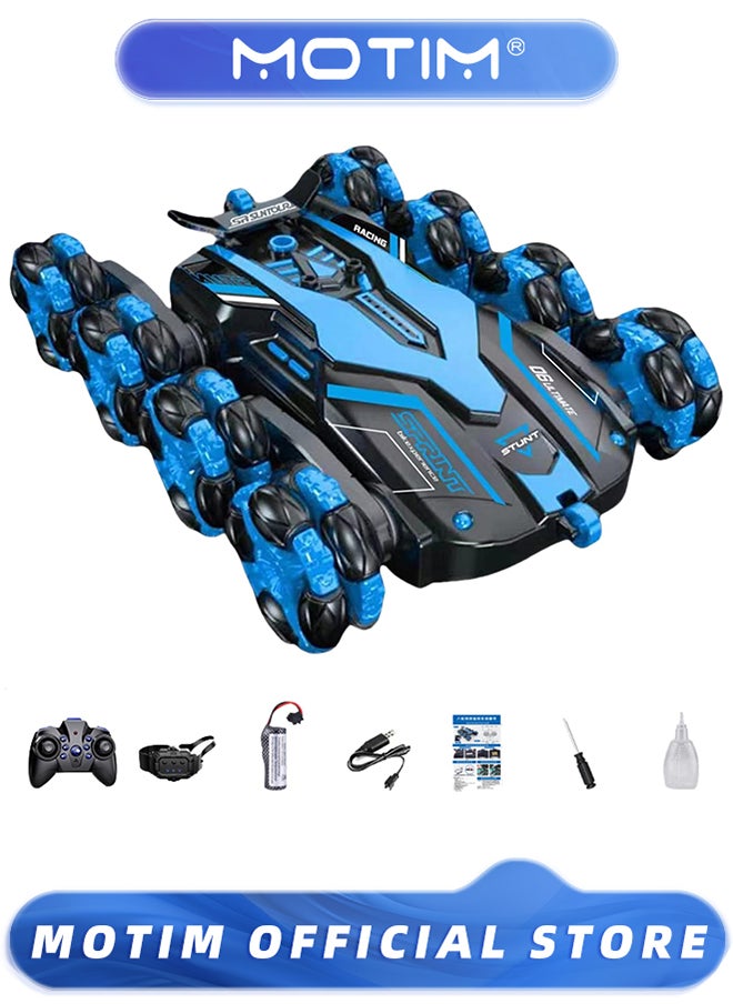 Remote Control Car 360 grades Flip Rotating Drift Kids RC Stunt Car with LED Lights for Boys Ages 4-7