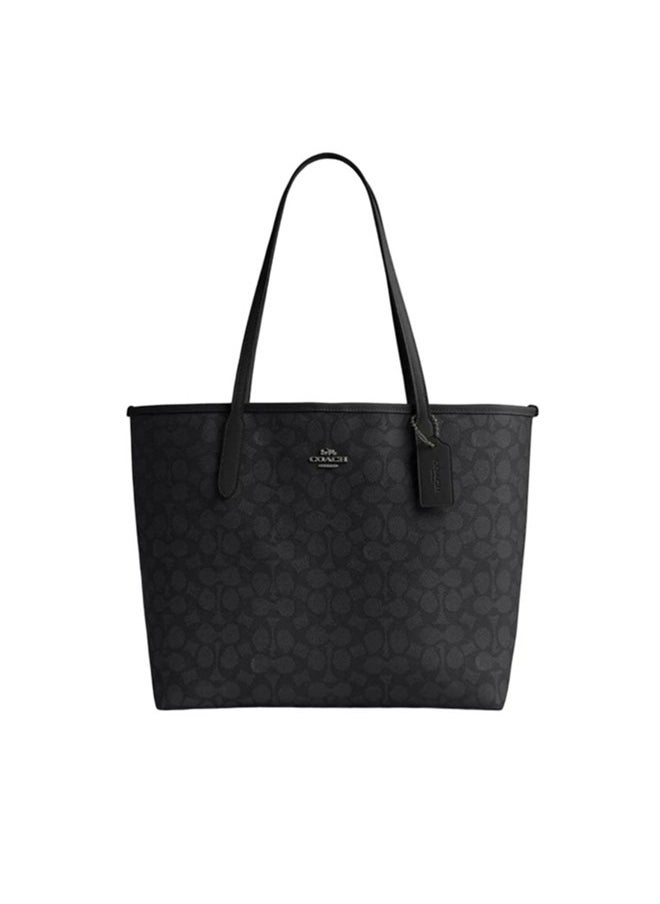 COACH City Tote Bag In Signature Canvas