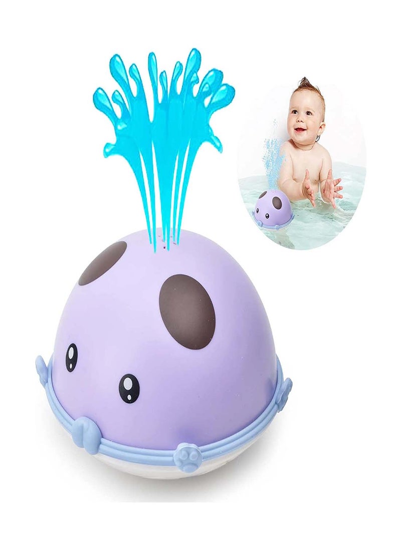 Colorful LED Light Music Bath Toy, Induction Spray Water Sprinkler for Toddlers and Infants, Fun Bathtub Toy for Kids, Enjoyable Bath Time Experience for Babies
