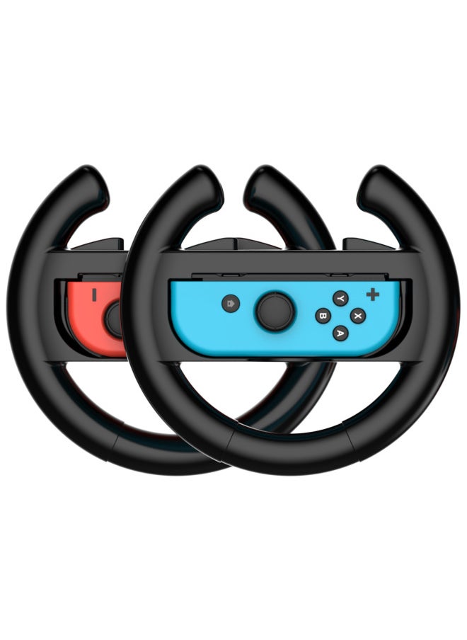 Switch Steering Wheel Oled Nintendo Mario Racing Grip NS Gamepad Peripheral Accessories Factory-Product Color:Pure Black