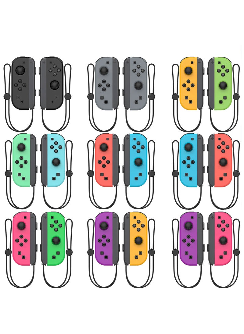 Wireless Controller for Nintendo Switch, L/R Controllers Replacement Compatible with Nintendo Switch