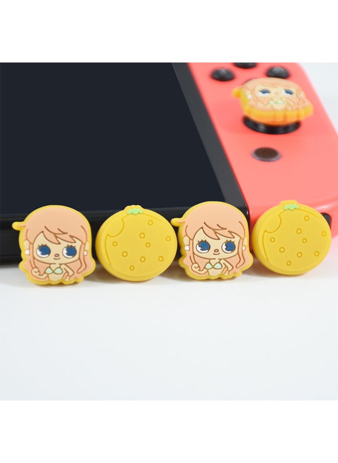 Switch Rocker Cap Nintendo Silicone Lemon Rocker Set NS Lite Protective Set Handle Rocker Protective Cap-Product Color:Knight