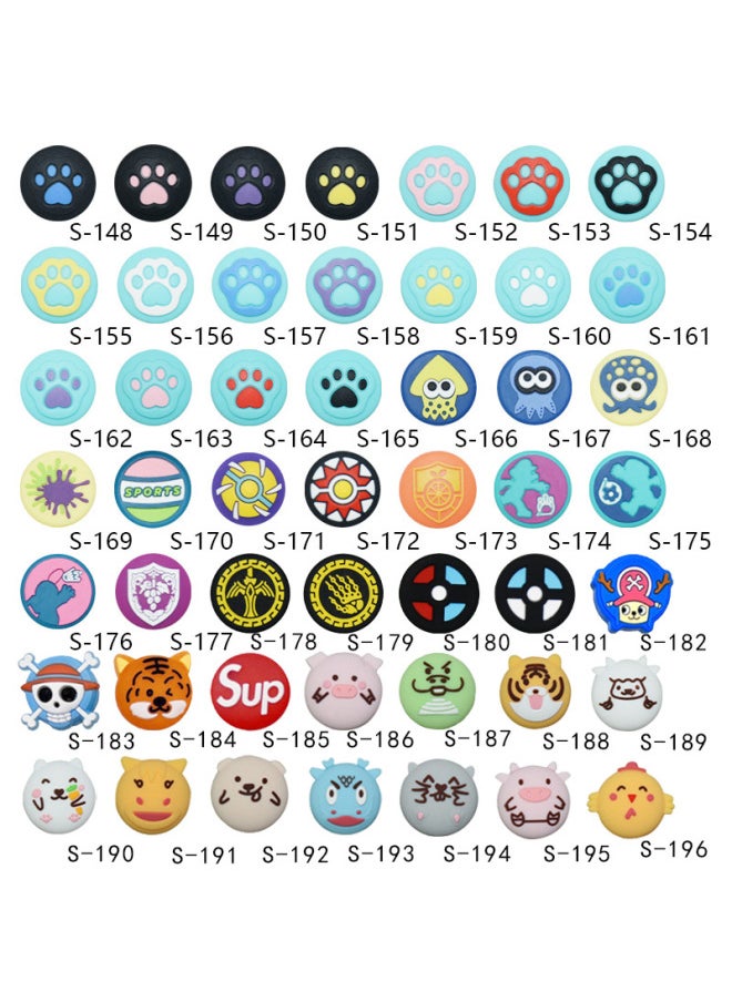 Switch Rocker Cap Nintendo Silicone Cat Claw Rocker Cover NS Lite Protective Cover Handle Rocker Protective Cap-Product Color:37