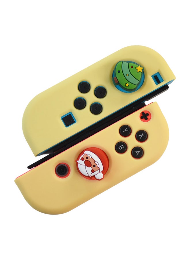 AMOGMO Series Rocker Cap For Nintendo Switch Handle Silicone Non-slip Game Rocker Protection-Product Color:Set 1 Non-returnable And Non-exchangeable