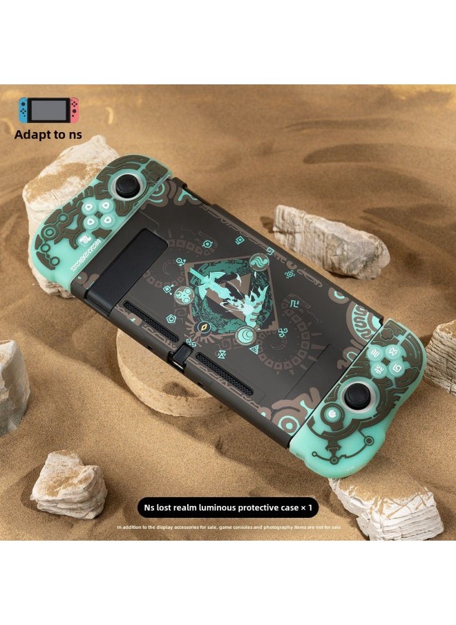 Nintendo Switch Protective Case Nsoled Glowing Handle Cover Joystick Cap Legend Zelda Tears The Kingdom Storage Bag-Model:(Spot) Ns-Lost Luminous Protection