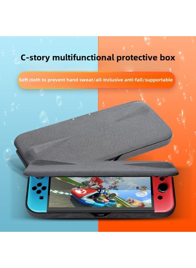 GSTORY Nintendo Game Console Hard Shell Protective Case Switch Lite Protective Case All-in-one Storage Box-Product Color:Switch Lite Green