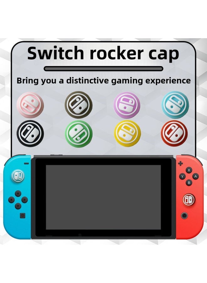 Nintendo Switch Handle Rocker Cap Lite Icon Rocker Set Joycon Button NS Handle Silicone Set-Product Color:04