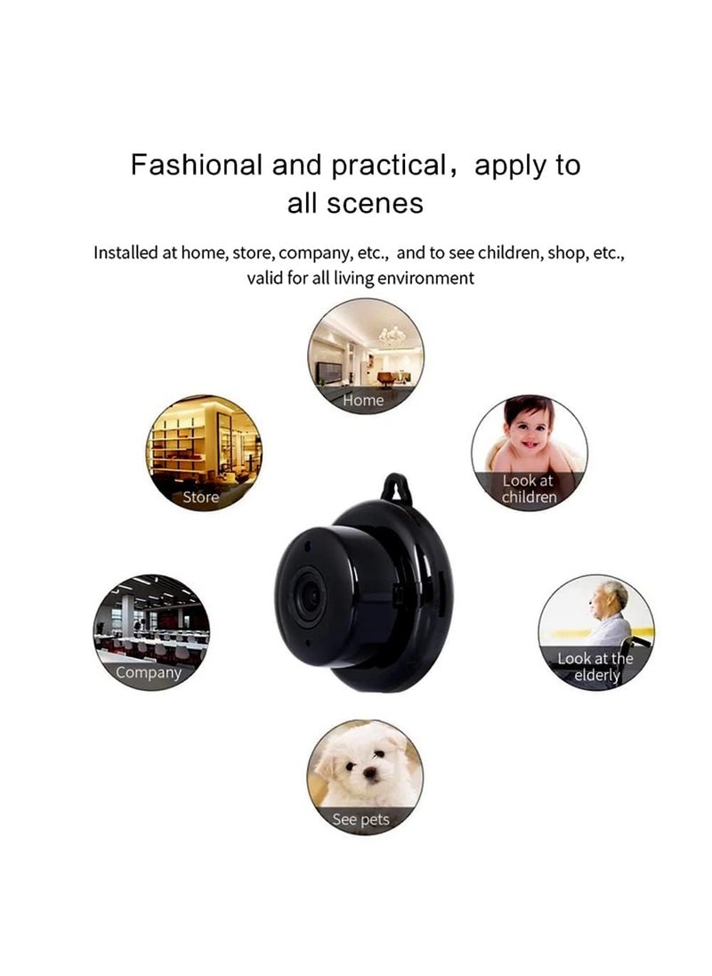 GARYVIZ Wireless Indoor Smart Home Security 1080p CCTV Hidden Camera 24x7 Continuous Recording with Motion Sensor Auto Tracking Smart Motion Detection and Alarm CCTV Spy Camera