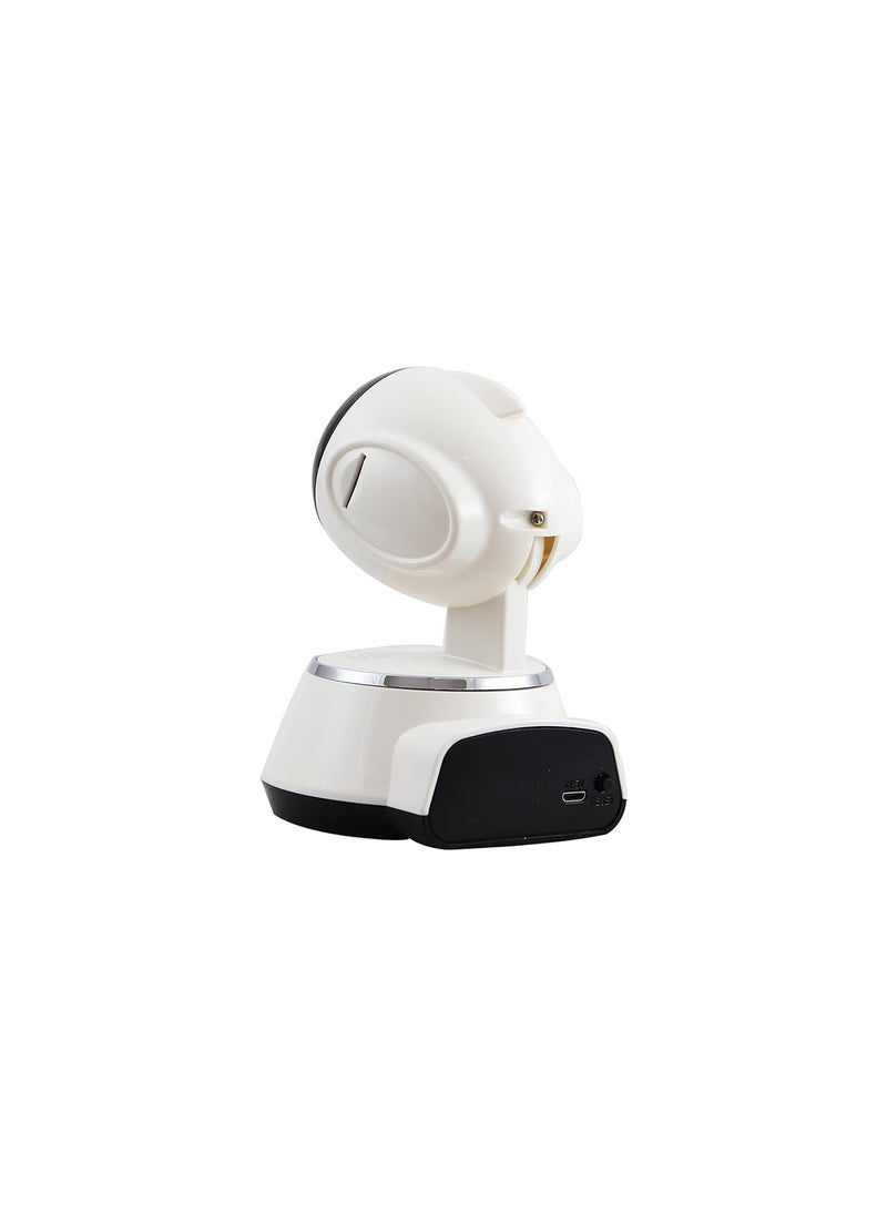 Aapeshwar Mini WiFi Wireless CCTV Home Security HD 720P IP Camera Security Camera P2P Night Vision IR Surveillance CameraSupports up to 64gb SD Card Pack of 1 White