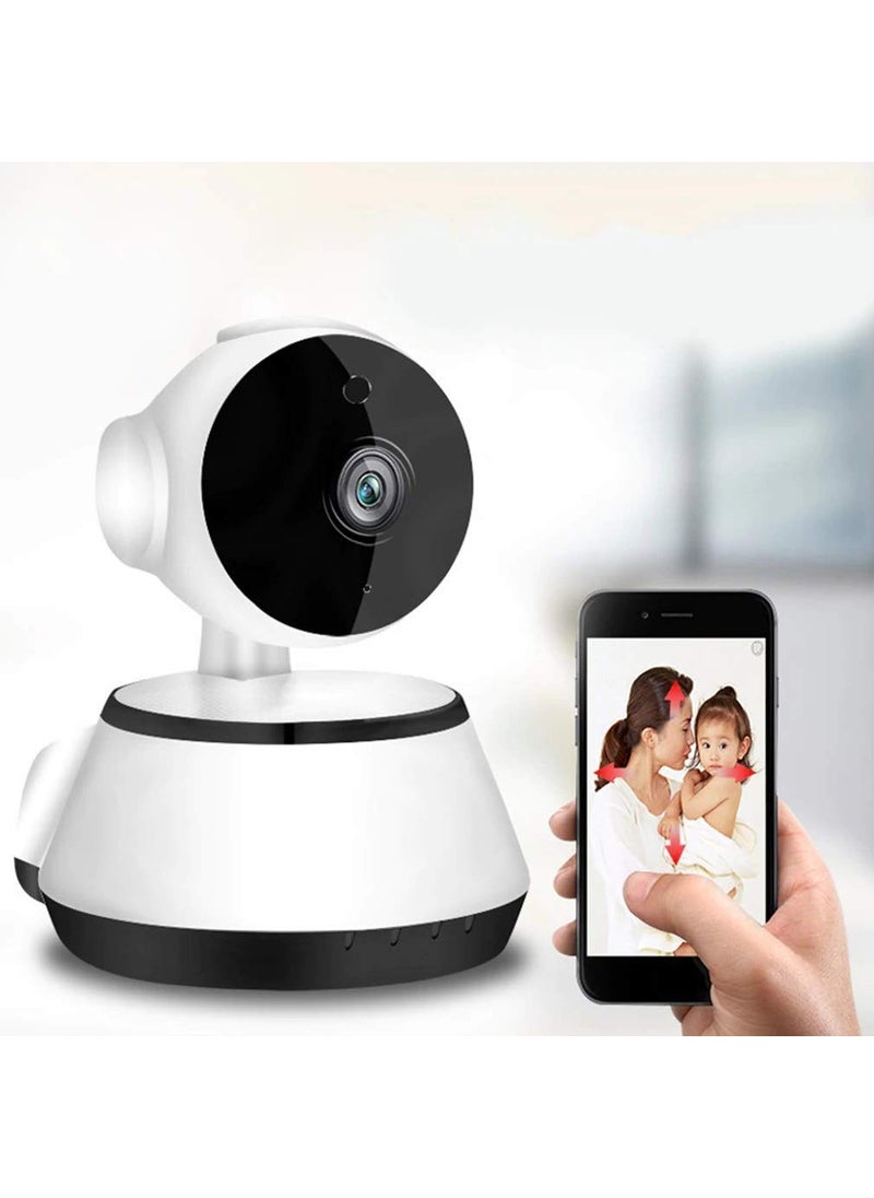 SNARIYOVSN V380 Mini IP Smart Wireless WiFi 1080P CCTV Smart Calling Alarm Night Vision Net IP 360 Degree Camera for Home Indoor Outdoor WhiteBlack Camera71