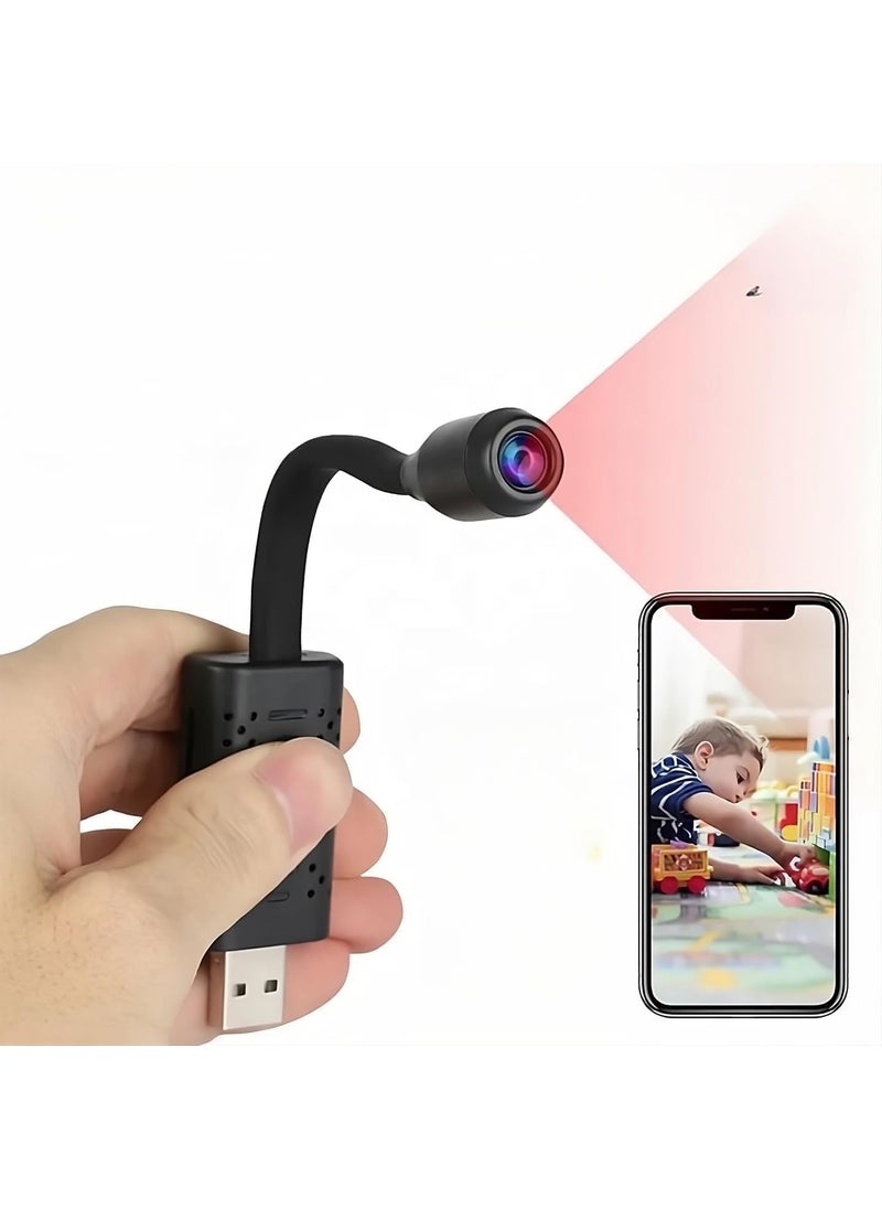 securinnov WiFi Surveillance Flexible Neck Wireless Security Camera 1080P Watch Live View Wireless IndoorOutdoor Home Office with Motion Detection Flexible Camera