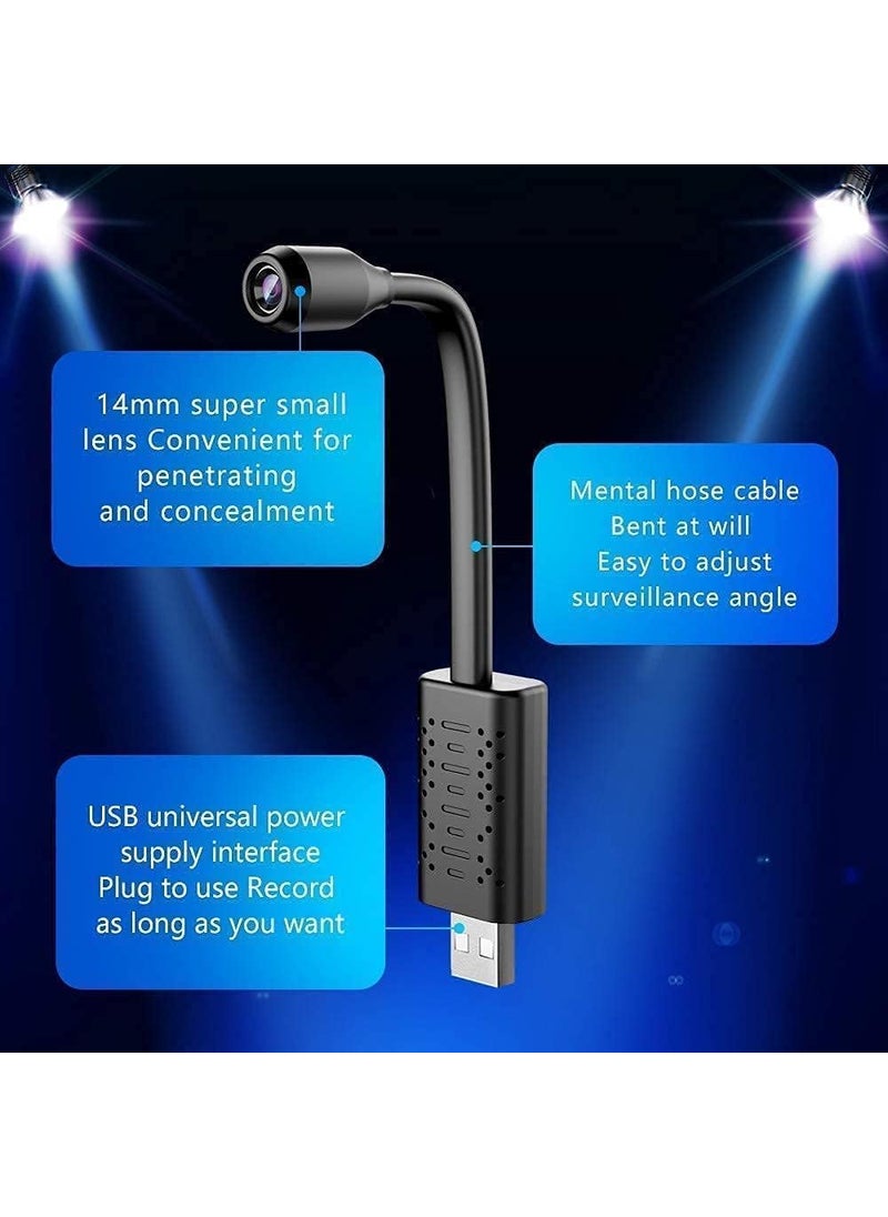 securinnov WiFi Surveillance Flexible Neck Wireless Security Camera 1080P Watch Live View Wireless IndoorOutdoor Home Office with Motion Detection Flexible Camera