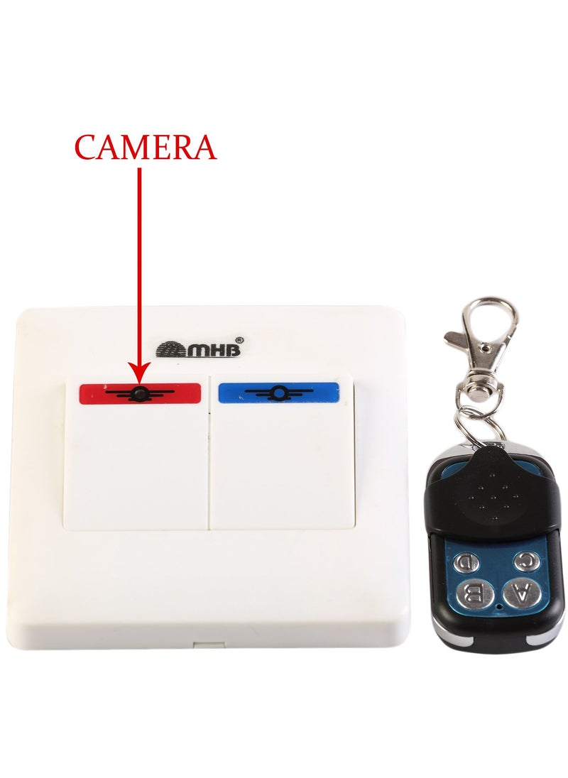 M MHB Wireless Wall Socket Switch Camera Remote DVR with HD Quality DV Power Spy Camera with Remote Control Motion Detection