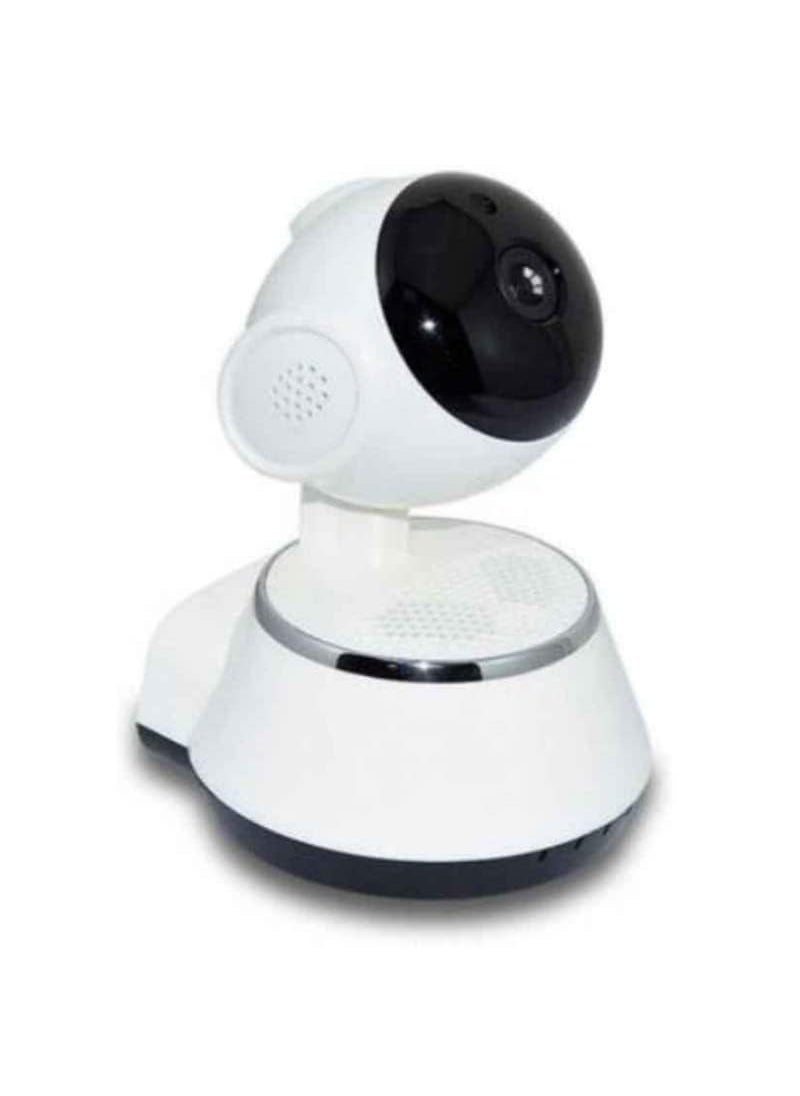 SNARIYOVSN 1080p HD Bulb Light Wireless IP Camera Fish Eye 360 Degree Panoramic Mini Lamp IR CCTV Home Security Camera White S3 Outdoor