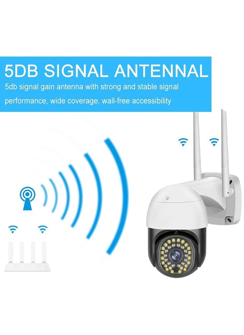 CAMERA DEKHO 3MP Dual Lens Wireless WiFi Smart CCTV Camera Ultra HD View Double Side View Two Way Talk Motion Detection Night Vision Support Upto 128gb SD Card Free Magnetic Spy Camera
