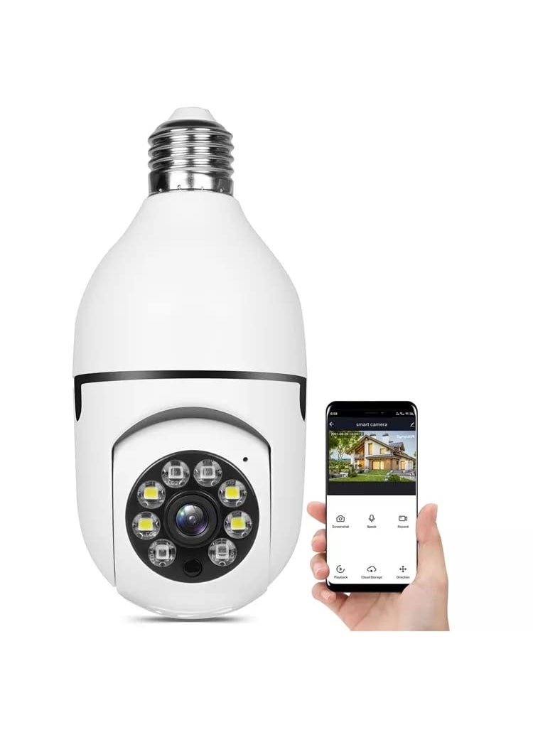 SIOVS WiFi Outdoor Mini PTZ HD Camera Bulb Full HD 1080P Wireless WiFi IP Camera Security Camera