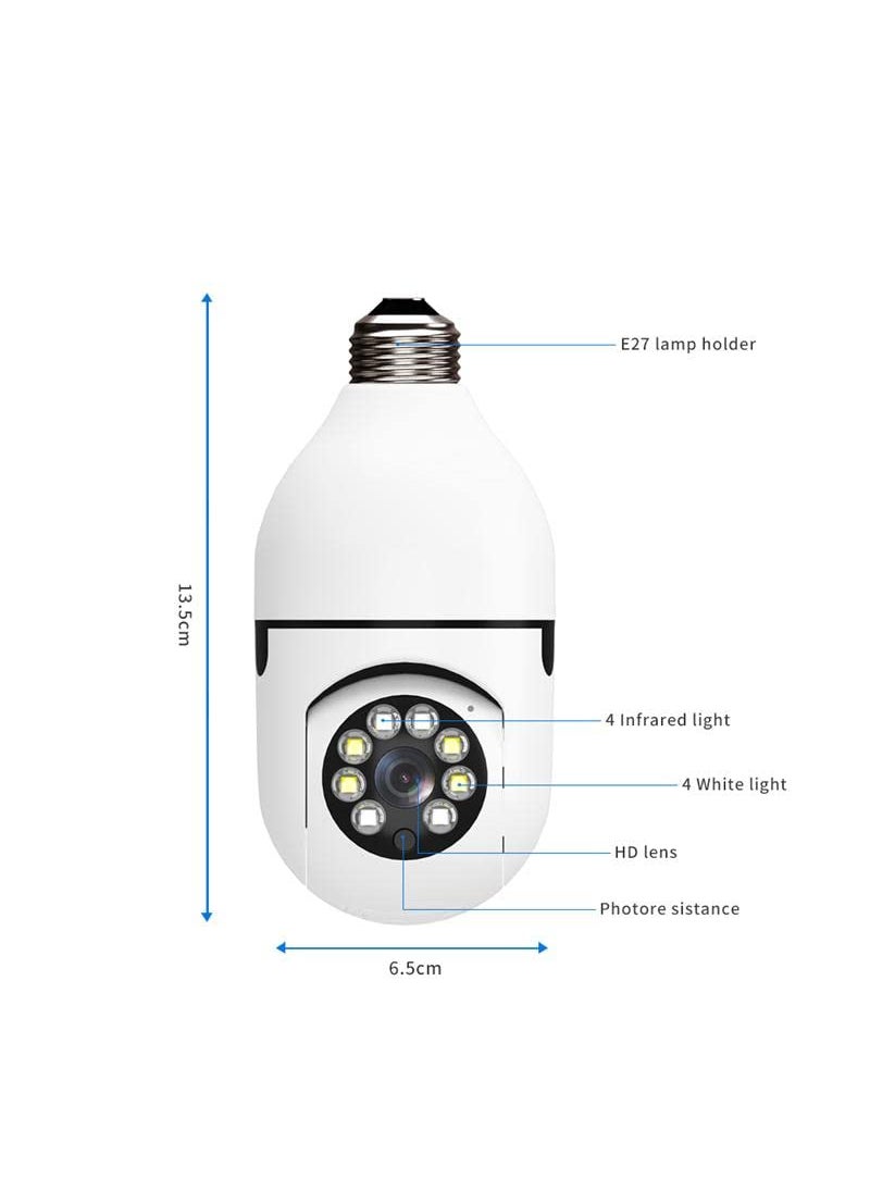 SIOVS WiFi Wireless CCTV Camera 1080p HD PTZ V380 Pro Outdoor Colour Night Vision Camera with LED Lights Auto Tracking Smart Motion Detection Outdoor Indoor Camera TV Security Remote Viewing