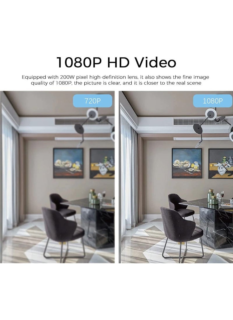 SIOVS WiFi HD 1080P Bulb Type WiFi Camera Indoor Outdoor PTZ CCTV 1080p Full HD Night Vision IP Security Camera Wireless Microsd Card Slot Cloud Storage White