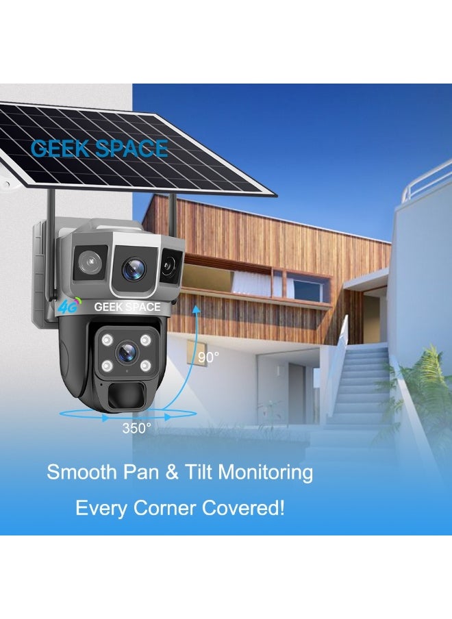 VTS02-4G DUAL-LENS + SOLAR BATTERY
