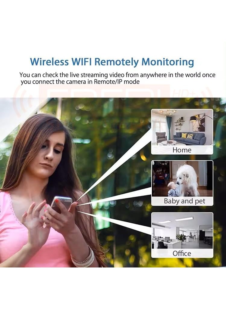 FREDI HD PLUS WiFi Camera Wireless USB Charger Hidden Camera 5 Port USB Hub Covert Nanny Cam 1080P HD Hidden Camera for Office