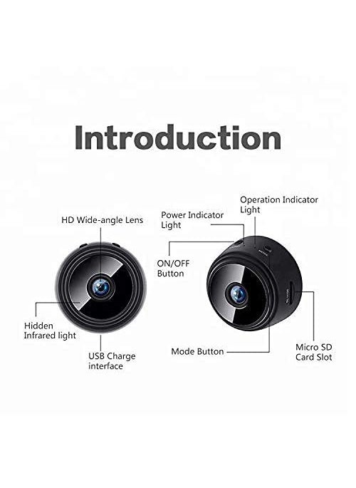JK Vision Spy WiFi Magnet Camera 1080P HD Hidden Camera Small Wireless Home Security Surveillance Cameras with Night Vision K803