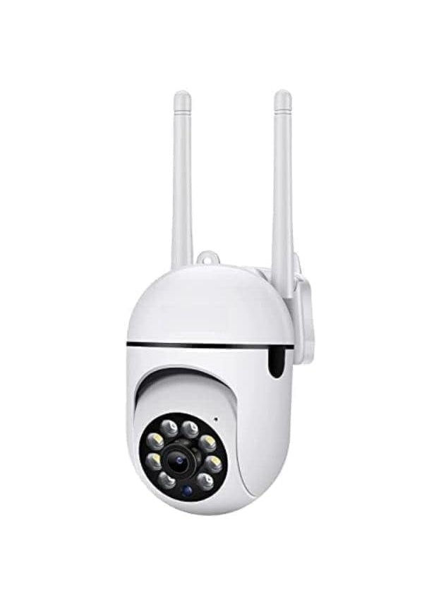 OneXsale 1080p HD WiFi Wireless IP CCTV Camera Mini Dome PTZ with 360 Coverage Remote Viewing and Live Streaming V380 Pro