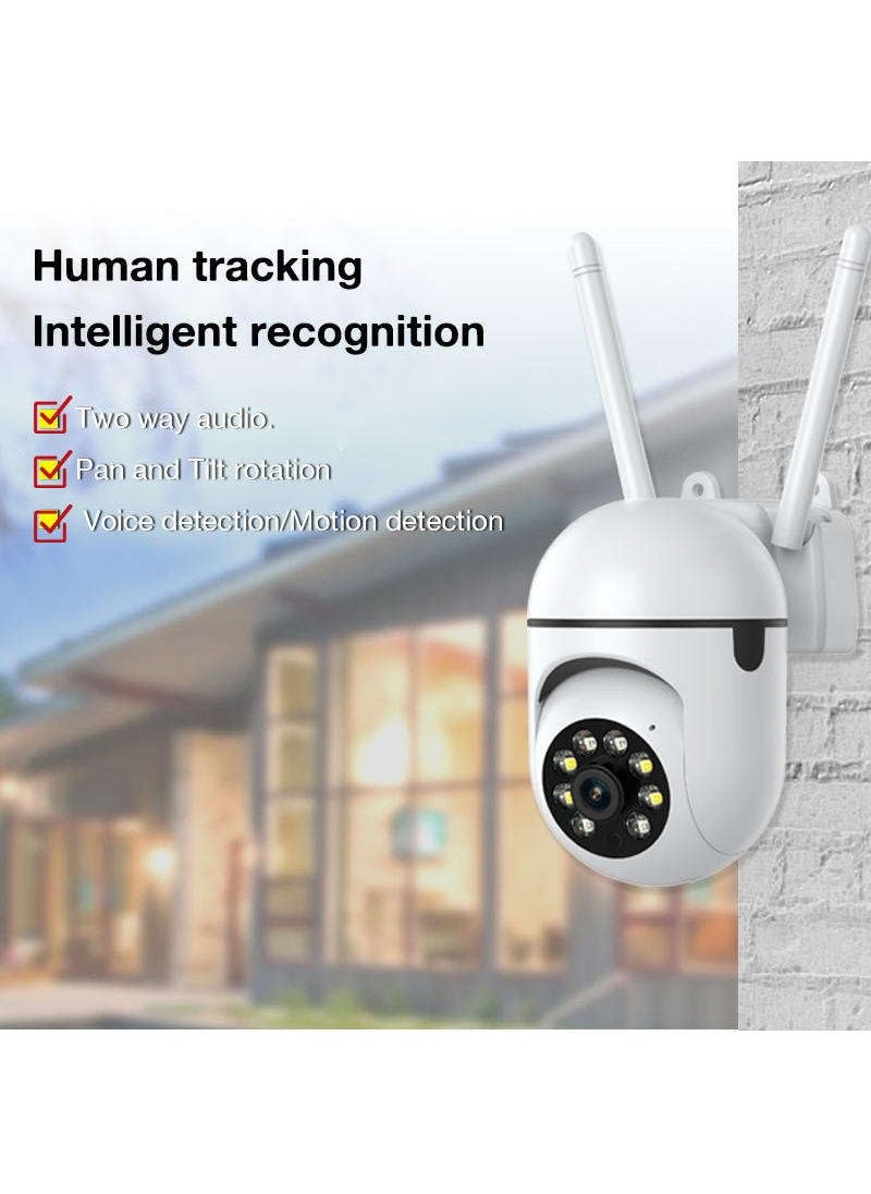 OneXsale 1080p HD WiFi Wireless IP CCTV Camera Mini Dome PTZ with 360 Coverage Remote Viewing and Live Streaming V380 Pro