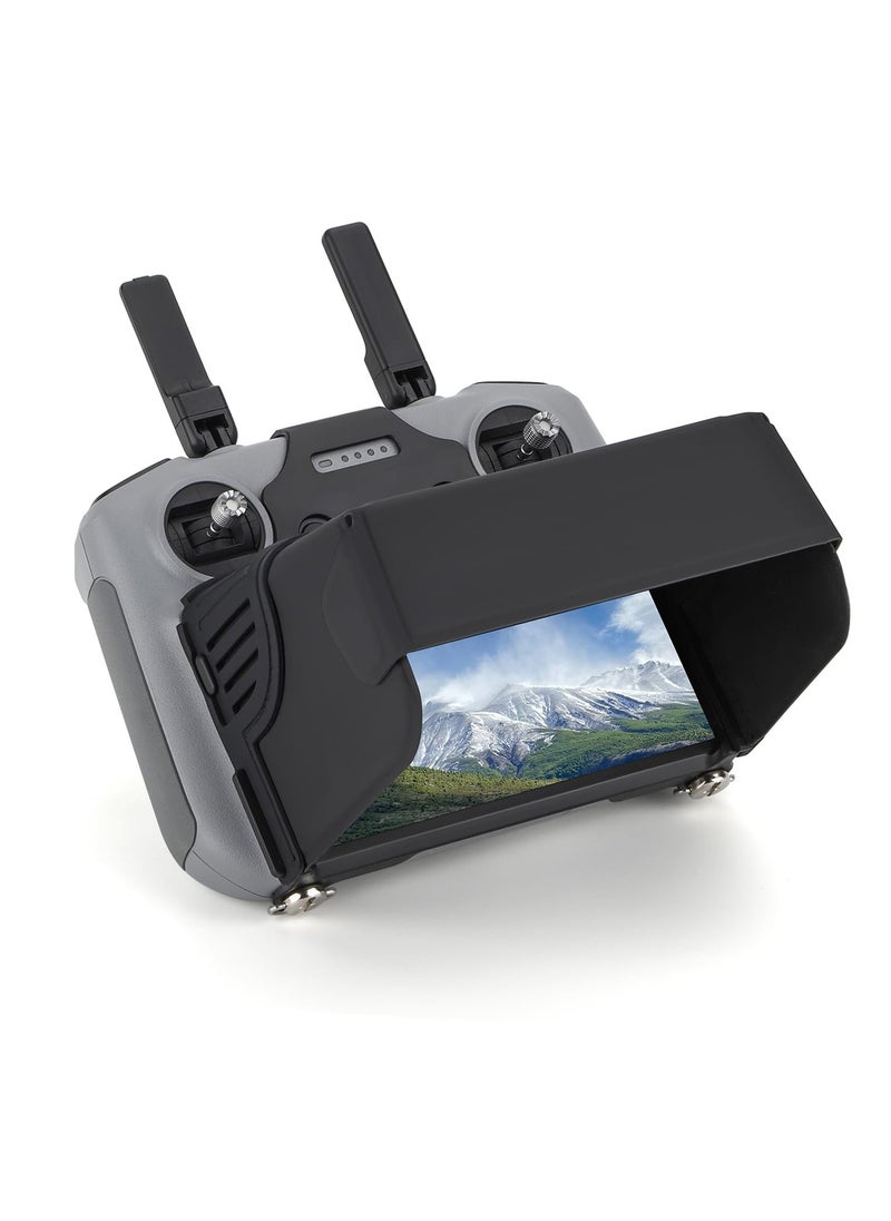 Sun Hood Sunshade Cover for DJI Mini 4 Pro/Air 3 RC 2 Remote Controller Accessories, Anti-Glare Foldable Drone Controller Sun Hood Protective Cover