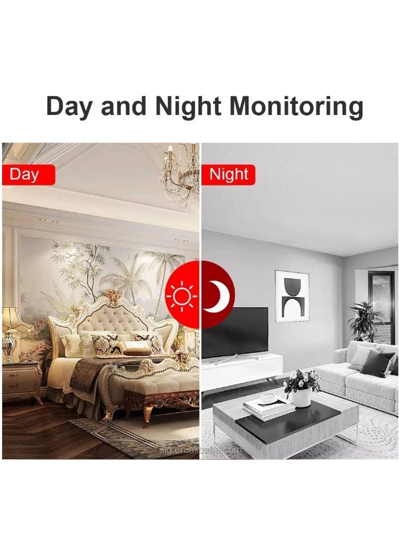 GREENEYE CCTV Camera WIFI Wireless Home Security Camera CCTV Surveillance Camera36MmNtscSingle Camera Full HD 1080P Live Streaming Motion Detector Alarm Night Vision Single Antenna